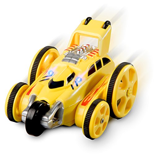 RC Cars Mini Remote Control Car - “Force1 Rally Cat” Mini RC Cars for Kids w/ LEDs + Fast RC Car Tires for RC Cars for Adults + Kids (Color May Vary)