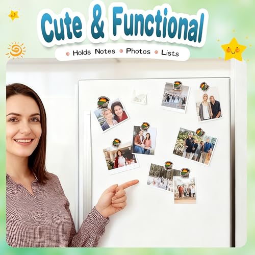 Imán decorativo para refrigerador con diseño de mapache miniatura 6