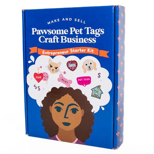 Kids Crafts: Make & Sell Pawsome Pet Tags Craft Business...