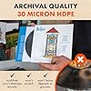 25x 7 Inch Single 45 RPM Anti-Static Inner Vinyl Record Sleeves | Spincare Audiophile Archival Triple Layered Anti Static HDPE Plastic Vinyl Record Storage Covers for 7” 45 RPM Singles #5