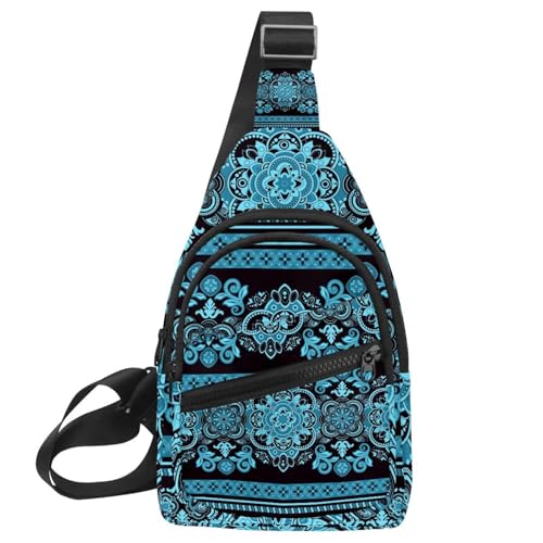 Sac de poitrine mandala pour vos randonnées et sorties urbaines
