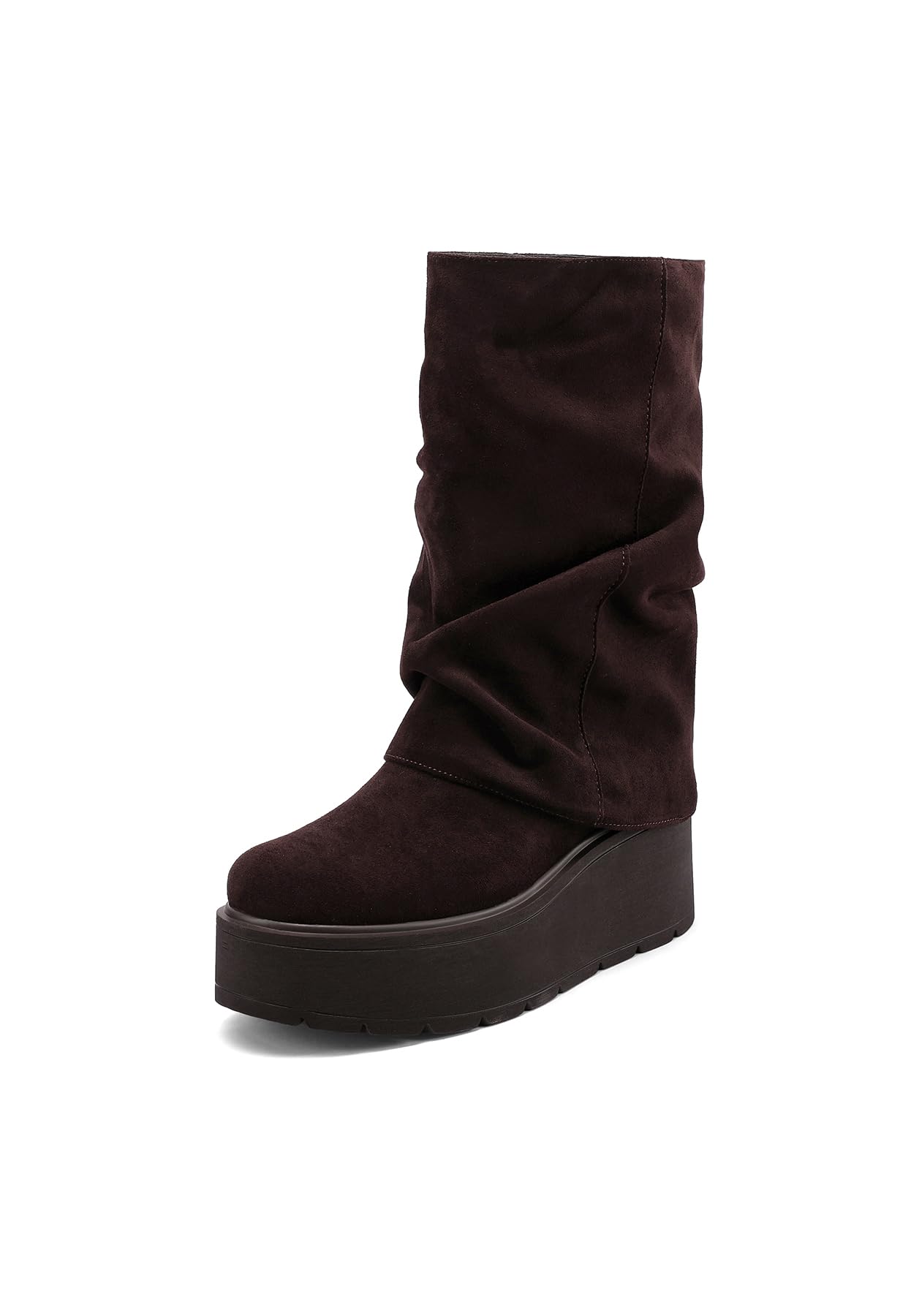 QUEEN HELENA Stivali Donna Scamosciati Platform X35-94