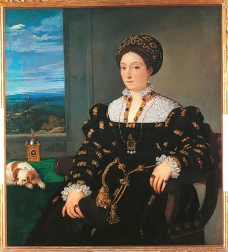 Impresiones de lienzo de alta fidelidad Tiziano pintura clásica italiana Florencia 60x90cm