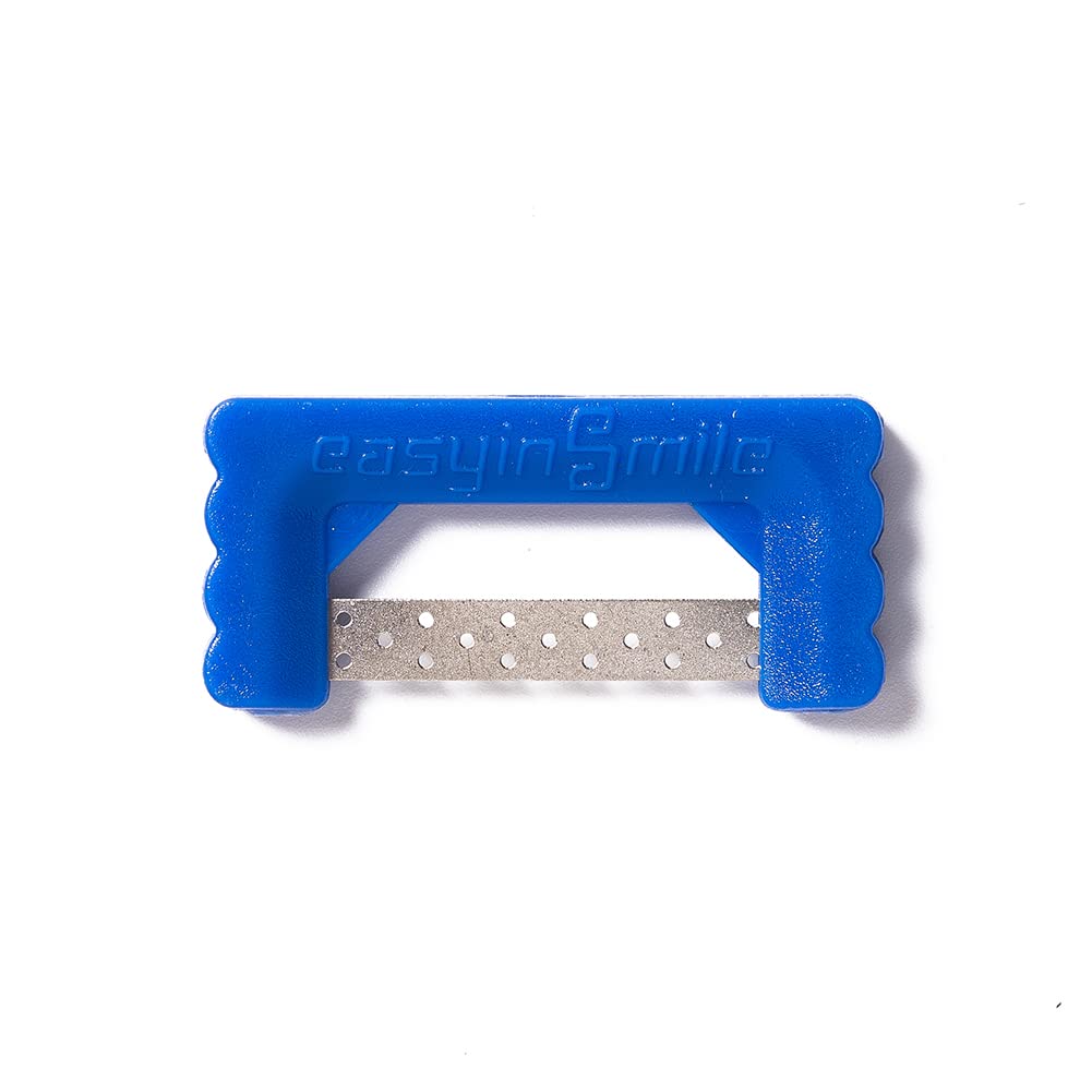 Zahnärztliche Interproximal-Streifen 10PC Kieferorthopädische Emaille Reduktion Zähne Polieren IPR/IR Kit (IPR Kit)