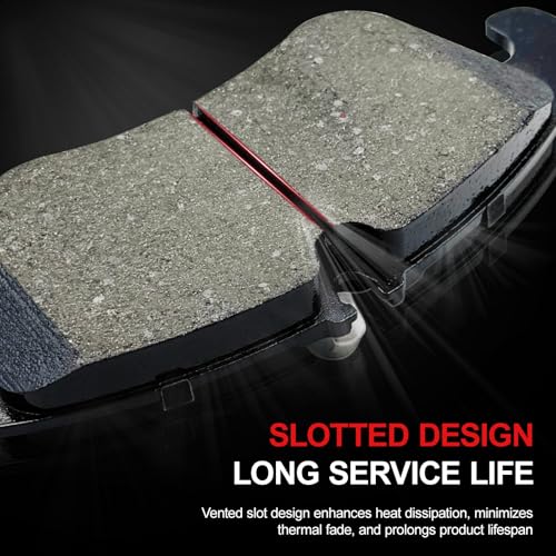 Image of Brake Pads Set fit For Lexus ES350 2007-2018,For Toyota Avalon 2008-2018,For Toyota For Camry 2007-2017 8PCS brake pads D1293 D1212 CCTECHMASS