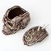 Veronese Design 5 1/2 Steampunk Chrome Spiked Draugr Skull Resin Sculpture Bronze Finish Secret Trinket Box