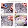 BEADNOVA Braided Candle Wick Spool 200 ft Cotton Roll Core Braided Wick for Candle Making and DIY (61m/67yard/200 Foot) #3