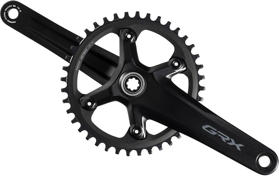 SHIMANO Grx Fc-Rx600 1X Crankset Black, 165Mm, 40T, Cranksets