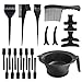 Produktbild Friseur Haarfarbe Set 23 Stück, Haarfärbemittel Kit Haarfärbemittel Färbung DIY Beauty Salon Tool Kit Salon Bürstenkamm, Haartönungsschale, Färbebürste für DIY Salon Zuhause Haarfärbemittel