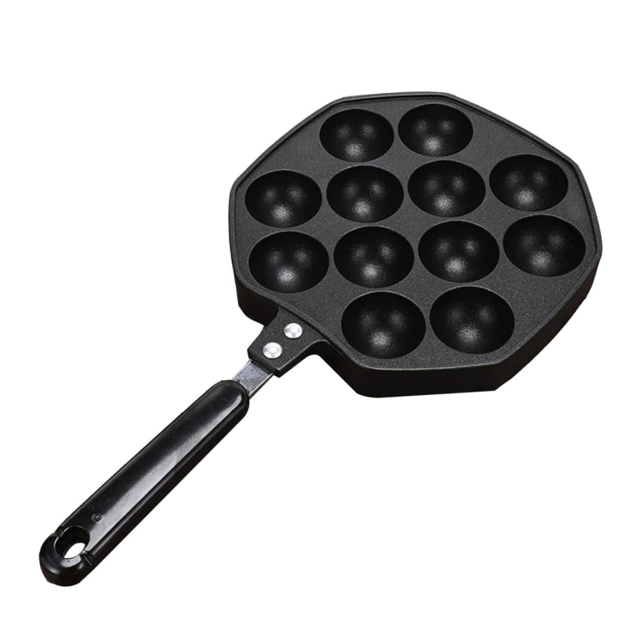 Plaque de cuisson boule de poulpe pour repas de famille au barbecue