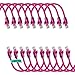 Cat6 Ethernet Cable - 6 Ft Patch - 20 Pack Pink - LAN - UTP - CAT 6 - RJ45 - LAN Copper Network, Internet Cord (1.8 M) Pink - 6FT