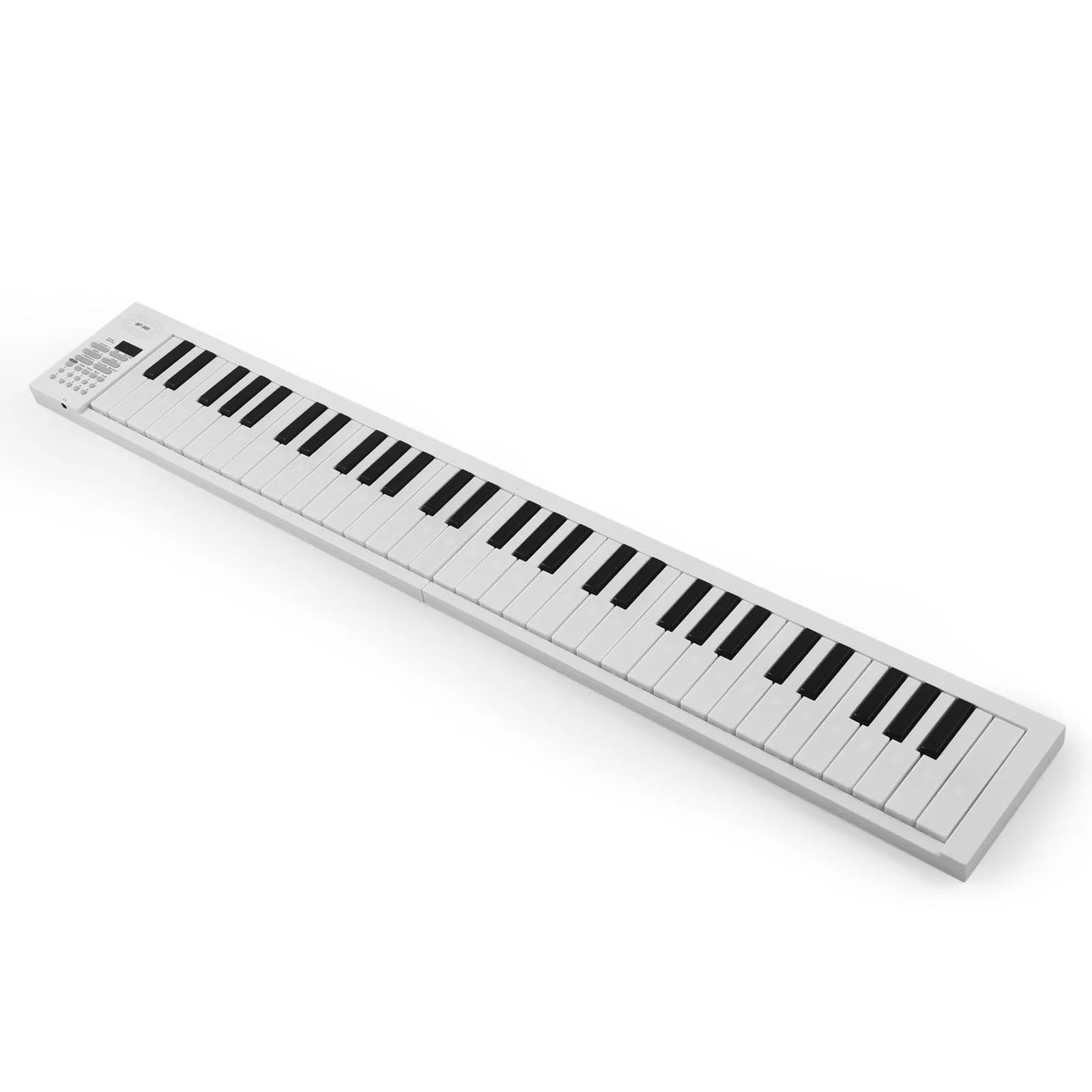 Pianino Elektroniczne 61 Klawiszowe Składane Pianino Elektroniczne Z Wielofunkcyjną Klawiaturą I Wyświetlaczem LED Dla Początkujących