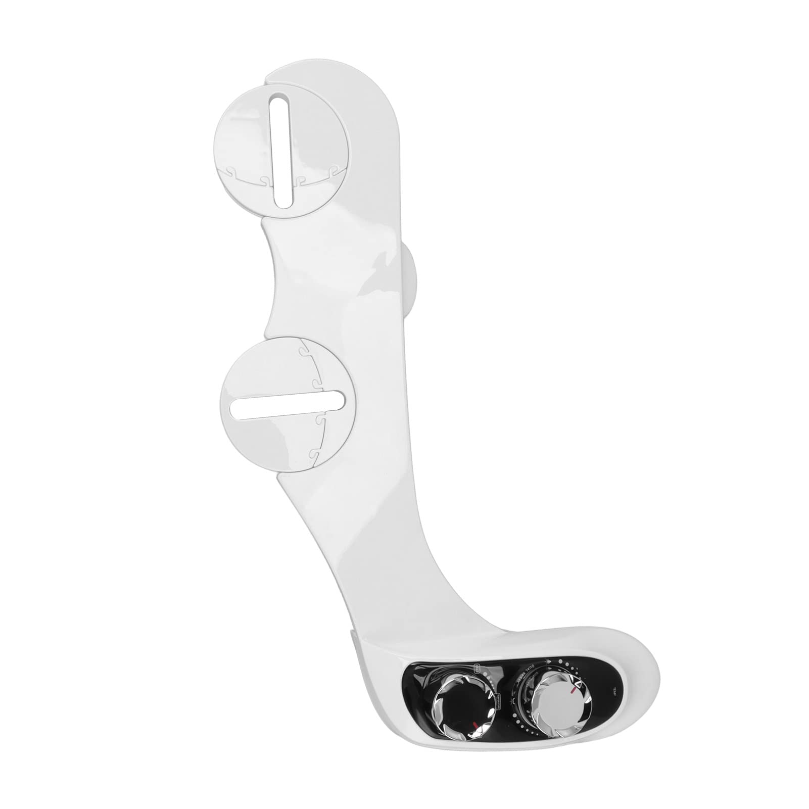 Generic Accesorio para bidé Frío y Caliente de Doble Boquilla, Pantalla Digital de Temperatura para Baño, Cómodo Diseño de ABS, Adecuado para Todos los Usuarios