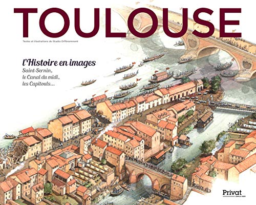 Télécharger Toulouse : L'Histoire en images - Saint-Sernin, le Canal du Midi, les Capitouls... Livre PDF Gratuit