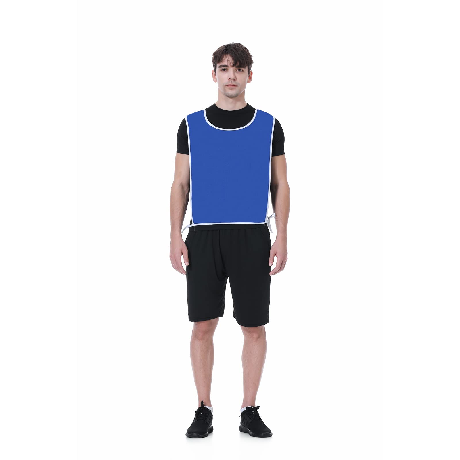 TopTie Personalizzato Scrimmage Vest Sport Evento Bavaglini con Lacci Estesi per Sci Cappotto Invernale Adulto e Giovane