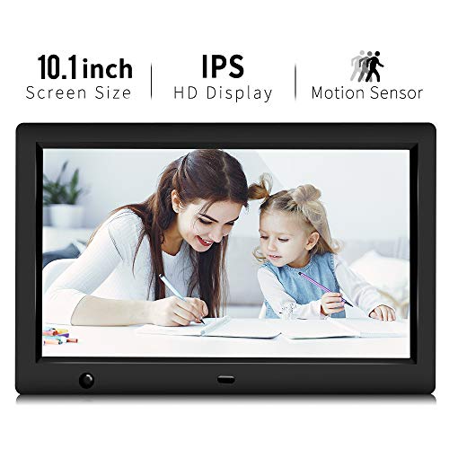 GRC 10.1 Inch IPS 1080P HD Display Digital Photo Frame with Motion Sensor