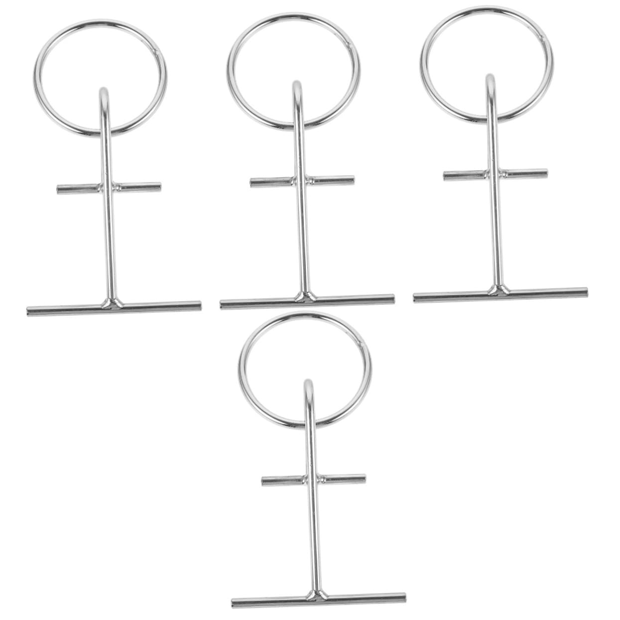 BESPORTBLE 4pezzi Ormeggio Pesante Gancio per Dock per Accessorio Portatile per Ormeggio e Fissaggio Imbarcazioni