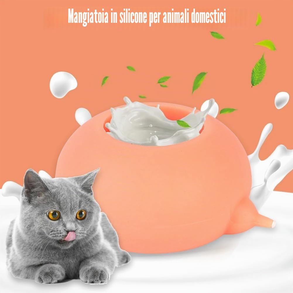 Silicone 3 Tettarelle Simulazione Capezzoli Alimentatore per Animali Domestici Ciotola per Latte A Distributore di per Bevande Infermieristiche per Gattini Neonati