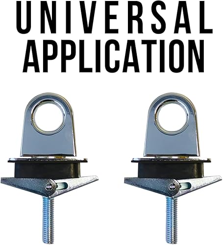 Miniatura 2 de Boxer Paquete de 2 camas universales para camioneta, camioneta, remolque, acabado cromado