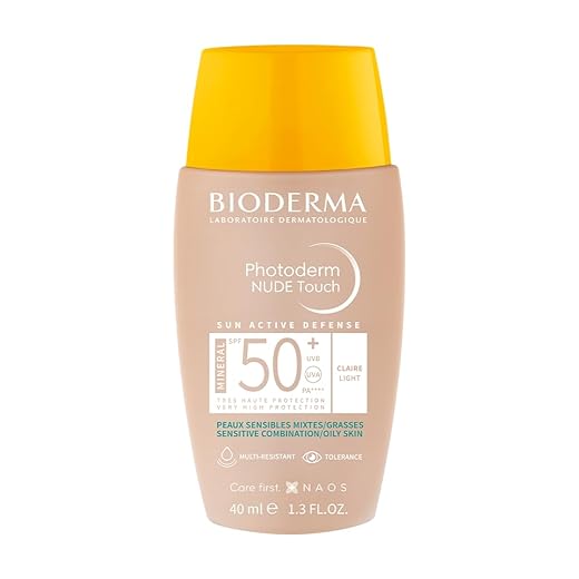 Photoderm Nude Touch Fps50+ Claro 40Ml, Bioderma, Claro, 40 Ml