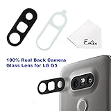 EMiEN Rear Back Camera Glass Lens Cover with Adhesive Replacement for LG G5 H820 H830 H840 H848 H850 H860 VS987 LS992