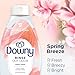Downy Rinse Laundry Odor Remover, Spring Breeze Scent, 48 FL OZ, Fabric Softener and Laundry Odor Removal Rinse