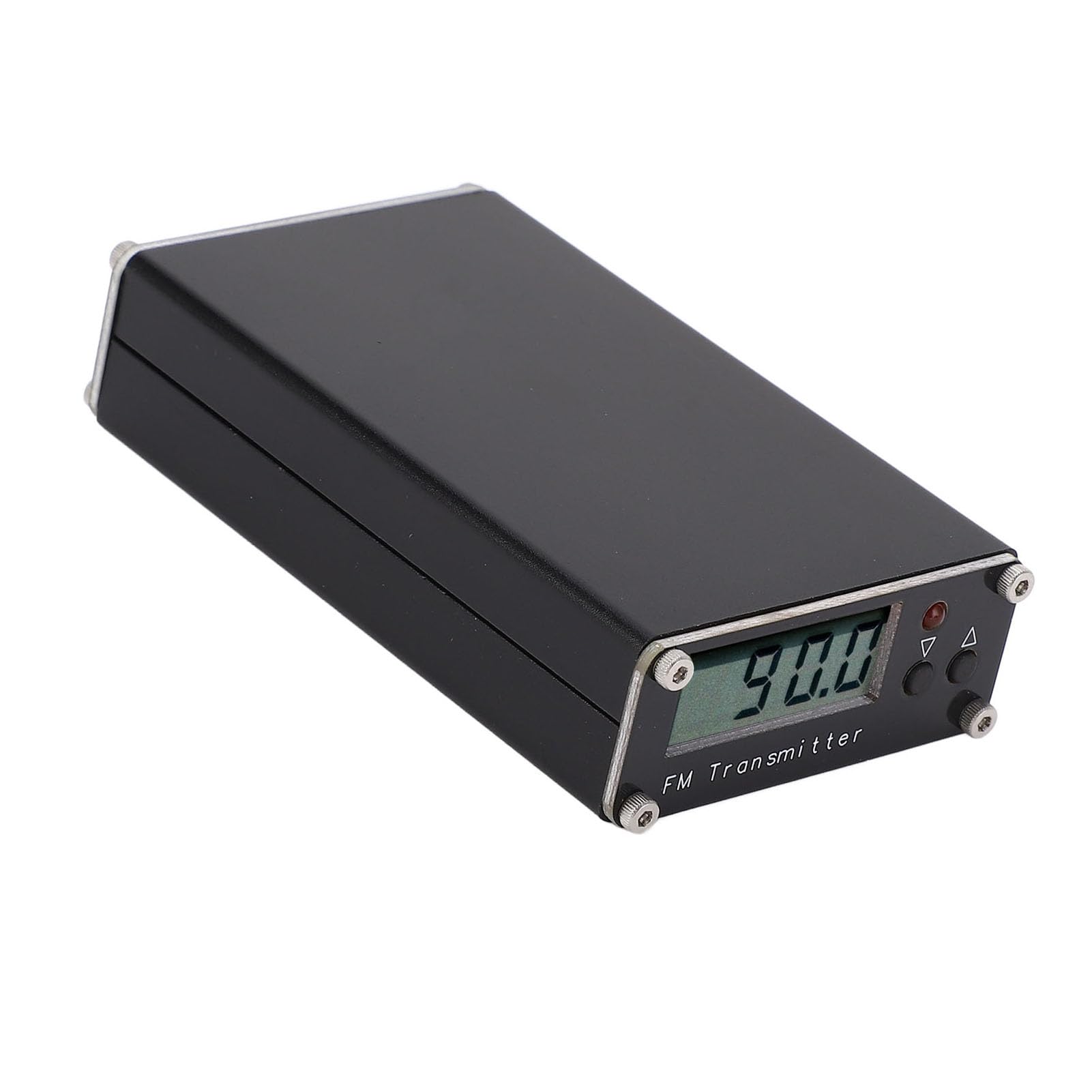 Transmisor FM de 0,5 W para Iglesia, Transmisor de Transmisión FM, Estación Estéreo de Radio FM de Largo Alcance de 2 Km con Conector de Audio de Micrófono de 3,5 Mm para Conducir