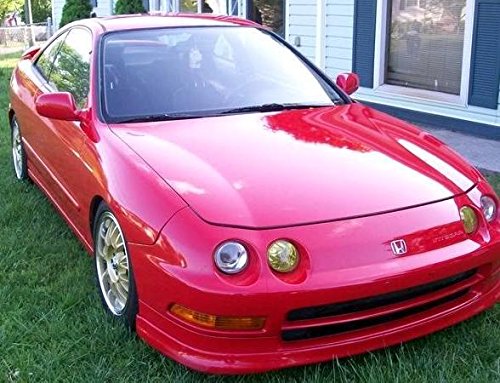 Precut Vinyl Tint Cover for 1994-1997 Acura Integra Headlight High Beams (Yellow)