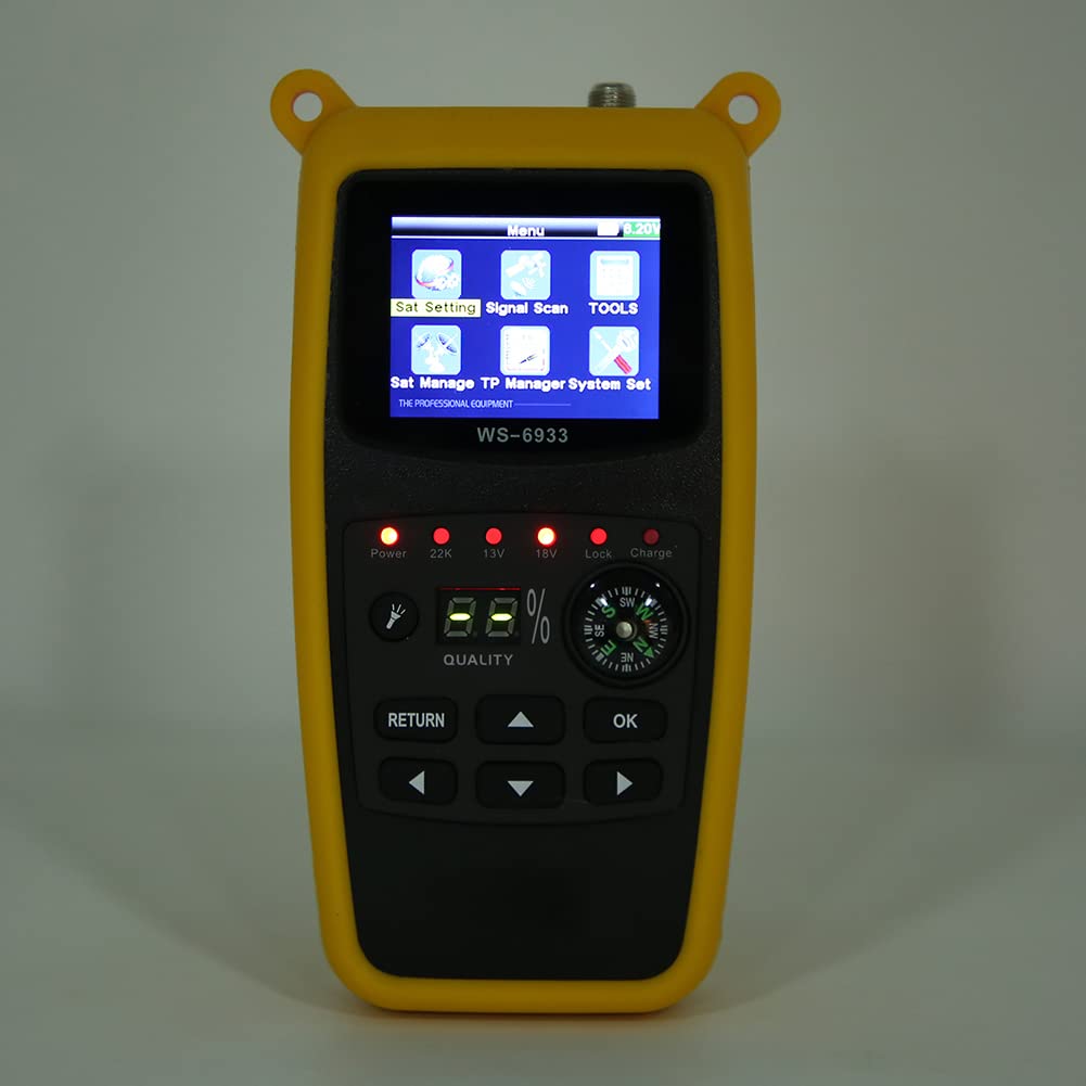 FTVOGUE Buscador de Señal Satelital, Buscador de Satélite Digital WS 6933