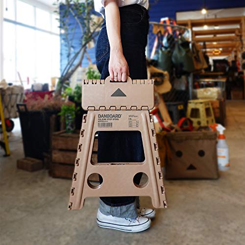 【Amazon.co.jp限定】 WHATNOT(ワットノット) 折りたたみチェア 踏み台 ダンボー 幅39×奥33×高40cm FSS-M-DB 2枚目