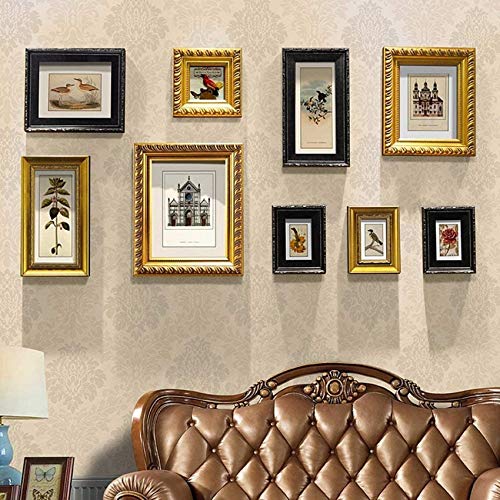 Design Group Memory Fotorahmen, Fotowand Hintergrund Wandkombination Mode Kreative Wand Fotorahmen Fotowand Retro…