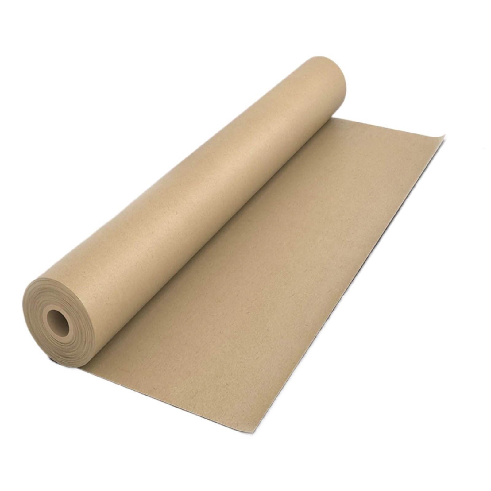 Kraftpapier Rolle Kraftpapier braun for Geschenkverpackungen Verpackungsrolle for Kunsthandwerk Bodenbelag Wand(30cmx15m White)