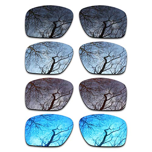 ToughAsNails Set of 4 Polarized Replacement Lenses for Oakley Big Taco Pack-BSBI1