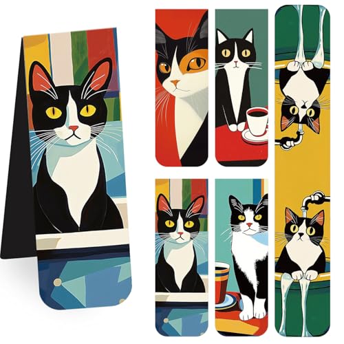 ブックマーク 猫 5枚 しおり