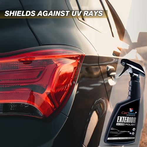 Image of CAR SAAZ Exterior Car and Bike Body Polish 380ml | Premium Polish for Car & Bike Exterior Body | Cleans, Shines, Protects, Restores Paint Shine & Smoothens The Surface of Vehicles