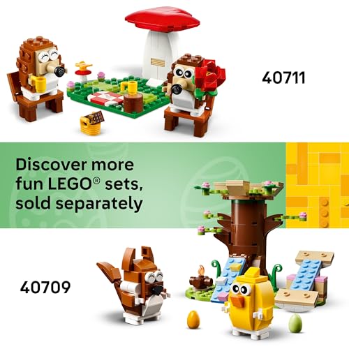 LEGO Spring Animal Playground Building Toy - Pretend Play Set with Squirrel and Bird Figure for Boys and Girls, Ages 8+ - Gift Idea for Easter and Kids' Birthdays - 40709 image 7
