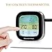 SMARTRO ST59 Digital Meat Thermometer for Oven BBQ Grill Kitchen Food Cooking with 1 Probe and Timer, LCD