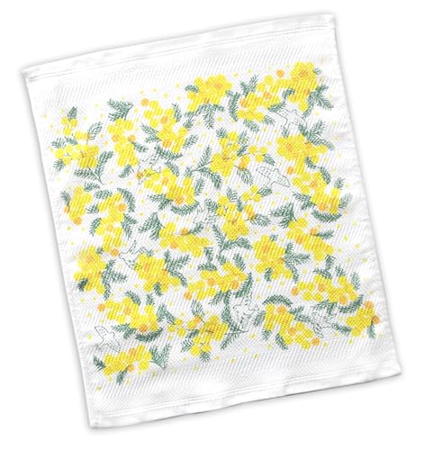 金野タオル 日本製 キッチン タオル 抗菌 防臭 ミモザ ループ付き 約32×38cm 泉州 クロス ふきぴか