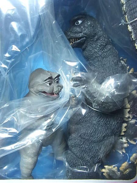 エクスプラス の息子 1967 ミニラ/大怪獣 ソフビ/フィギュア/X-PLUS