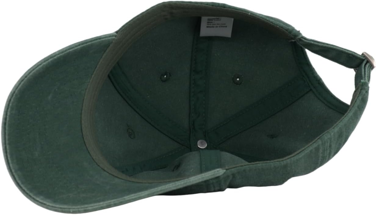 Vintage Washed Cotton Baseball Caps Men Women Adjustable Unstructured Low Profile Dad Hat - Image 4