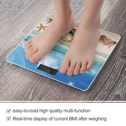 Báscula de Baño Digital con Capacidad 400 lb y Pantalla LCD miniatura 5