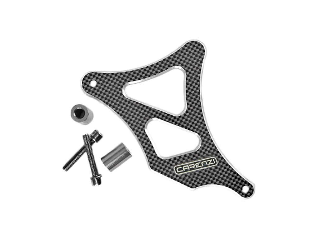 Ritzelabdeckung Carbon, Aluminium eloxiert, Minarelli AM6 | für Aprilia, Beta, Explorer, Generic, HRD, Für Keeway, KSR, Malaguti, MBK, MH, Für Peugeot, Ride, Rieju, Yamaha