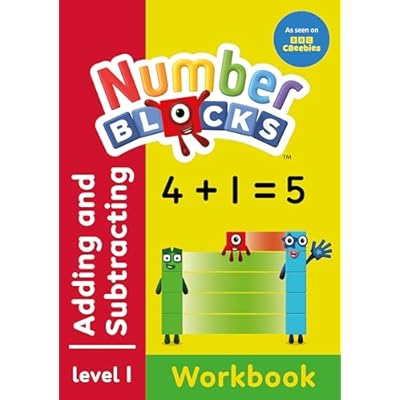 Numberblocks Red Level Workbook: Adding and Subtracting Educational Activities Perfect for Early Learning and Fans of the TV Series Ages 3-5+: 2