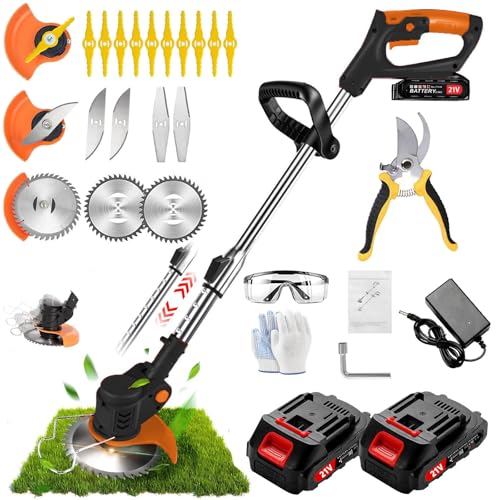 Decespugliatore a Batteria, Tagliabordi a Batteria,...