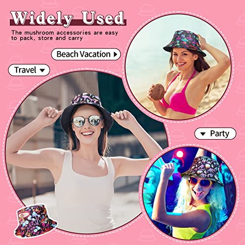 Cindeer 4 Pcs Sombreros Bucket unisex para exteriores miniatura 4