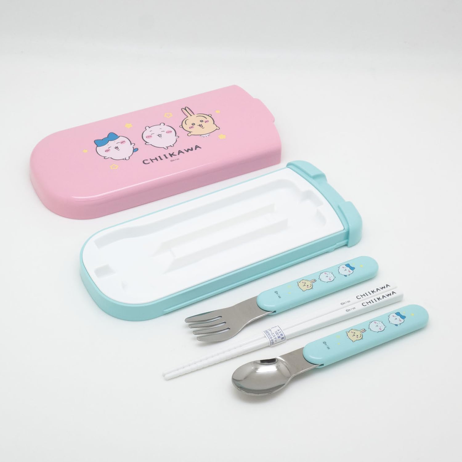 Amazon.co.jp: OSK 箸 16.5cm スプーン フォーク 引フタ トリオ セット