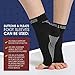 Plantar Fasciitis Socks with Arch & Ankle Support Foot Care Compression Sock 1143 Logo S Black