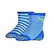 Puma ABS 634 - Calcetines para bebé (6 unidades, talla: 19-22), color azul y verde