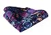 HISDERN Men's Paisley Party Pocket Square Handkerchief Navy Blue/Pink