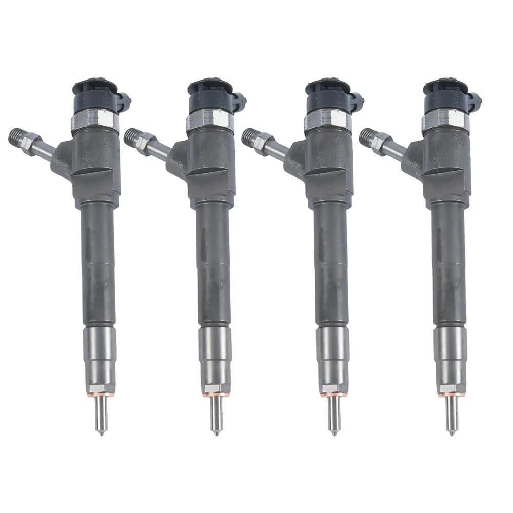 Fyuvdtuv One Color 4Pcs Fuel Injector 0445110249 We0112h50a We0113h50 Compatible For Bosch Mazda Ford Boxed Pk Ranger Bt50 3.0L Common Rail Engines